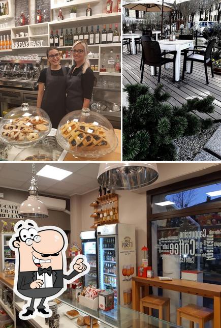 Gli interni di Caffè Noir