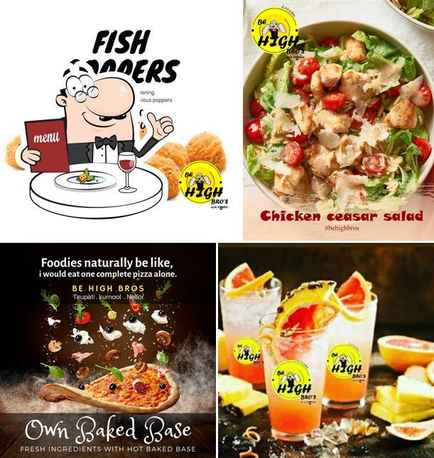 Ceviche at Be high bros (on food) Nellore