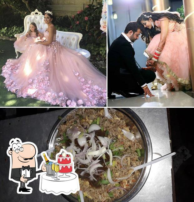 Among different things one can find wedding and food at Deep Fry