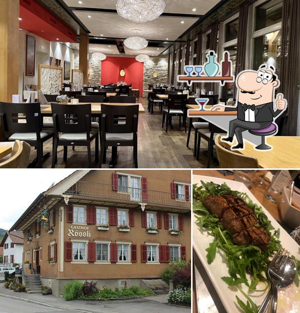 La foto di interni e esterno da Restaurant Gasthof zum Rössli