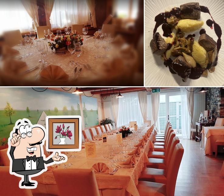 Dai un'occhiata agli interni di Restaurant La Belle Ombre