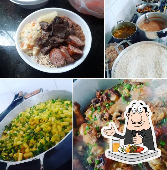 Comida em Marmitaria familia