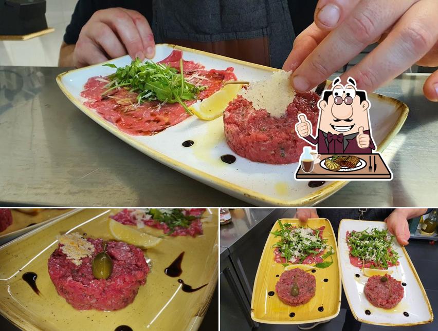 Tartaredi manzo al Ristomacelleria del Borgaccio - Ristorante Braceria