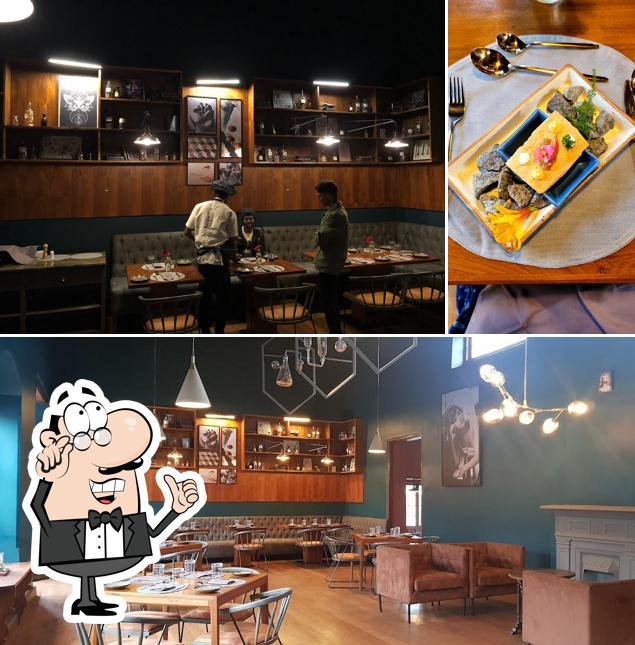 The interior of The Periodic Table