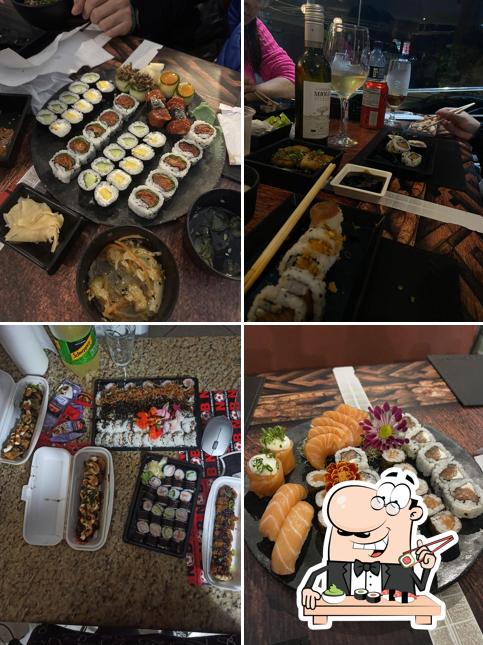 No Restaurante Japonês - SUSHI 77, você pode conseguir sushi