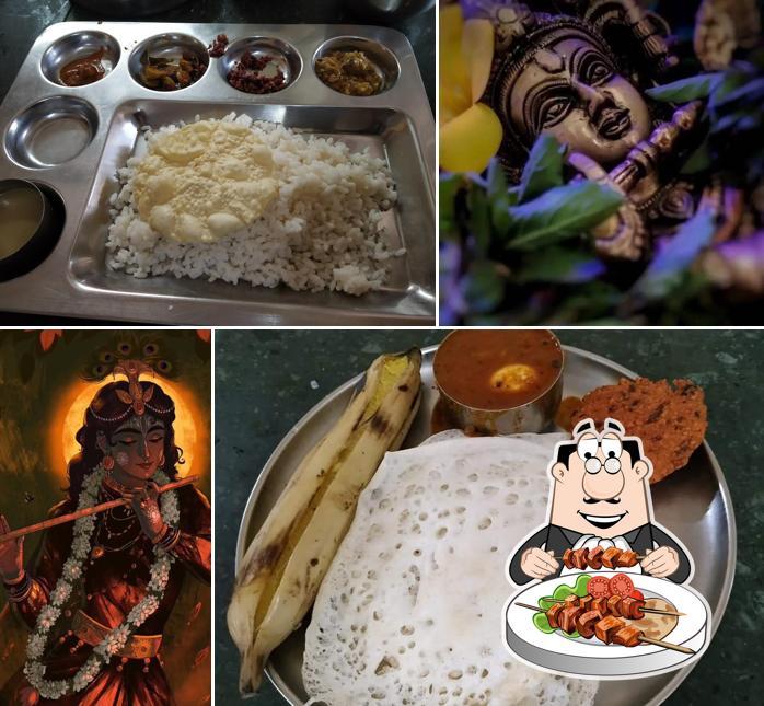Food at Sree Guruvayoorappan Hotel