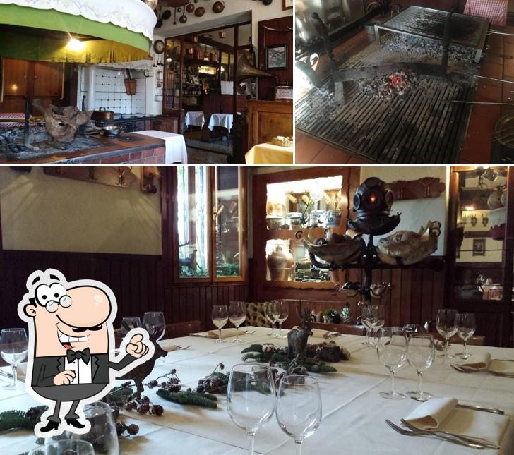 Gli interni di Trattoria Alla Vedova