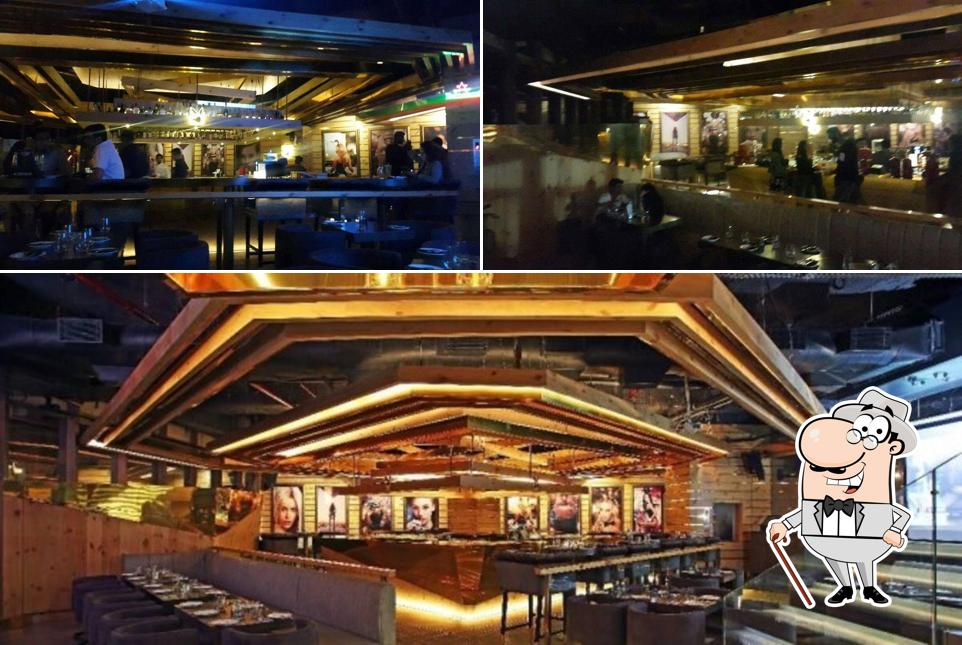 Check out the exterior of Playboy Cafe