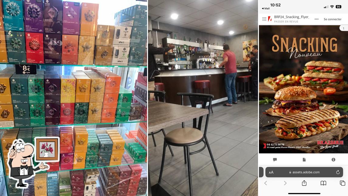 L'intérieur de Brasserie Tabac du rond point