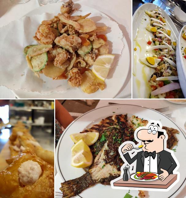 Platti al Brasserie sul Mare