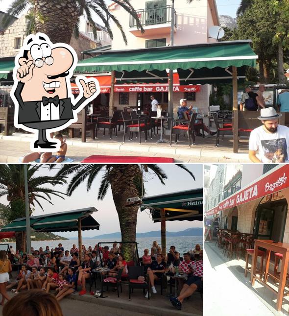 Gli interni di Caffe bar Gajeta
