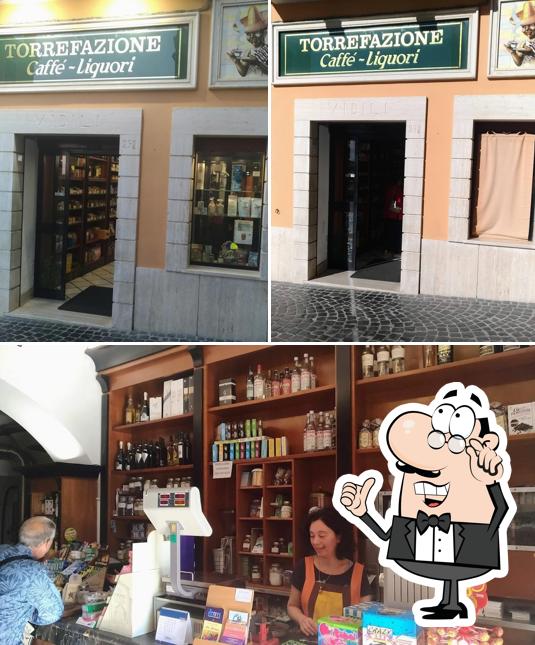 Gli interni di Torrefazione Vìdili