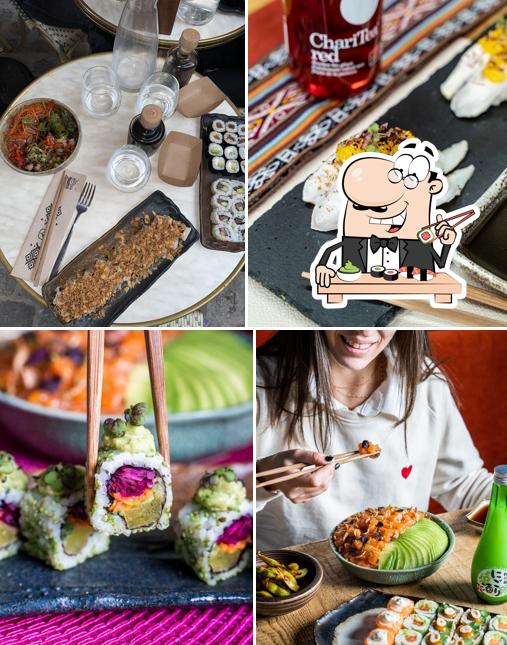 Prenez de nombreuses options de sushi