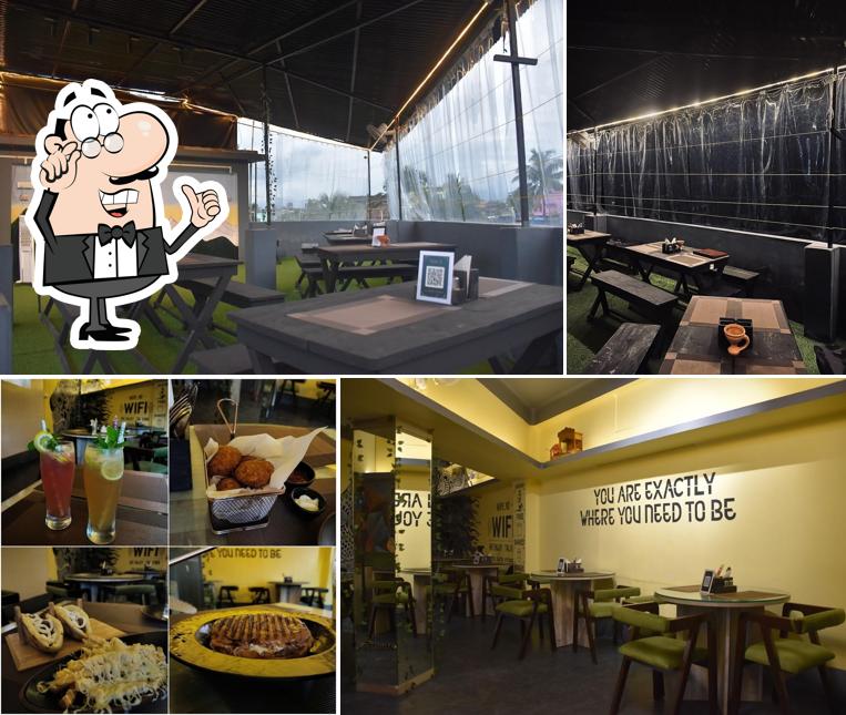 The interior of Dusri Biwi Cafe & Restaurant