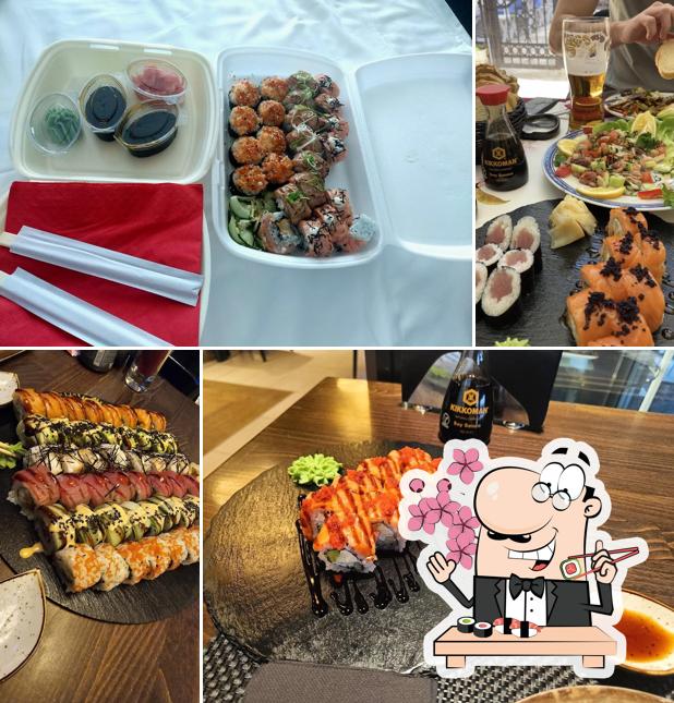 Les sushis sont un plat populaires provenant du Japon