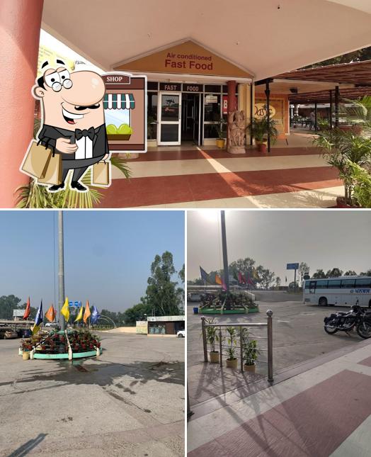 Enjoy the view outside Oasis Fast Food Karnal