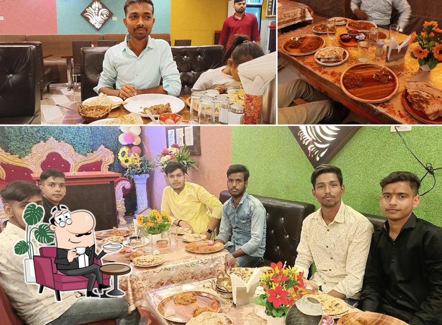 Take a seat at one of the tables at Park View Family