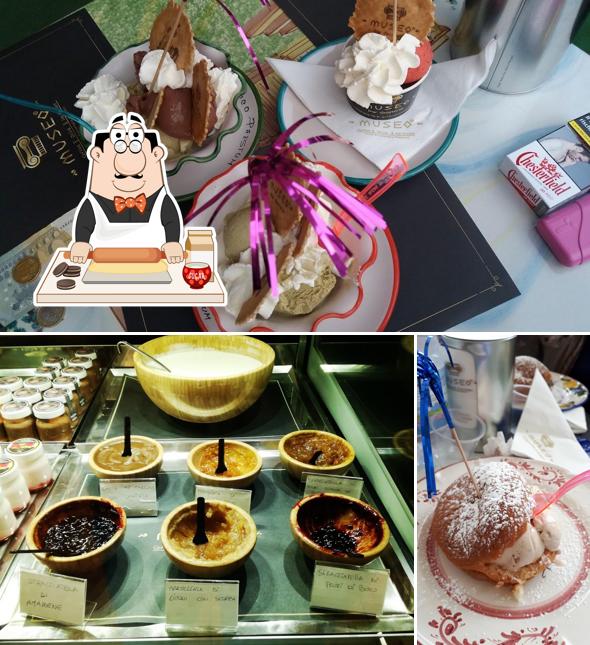 Bar Gelateria Museo propone un'ampia selezione di dessert