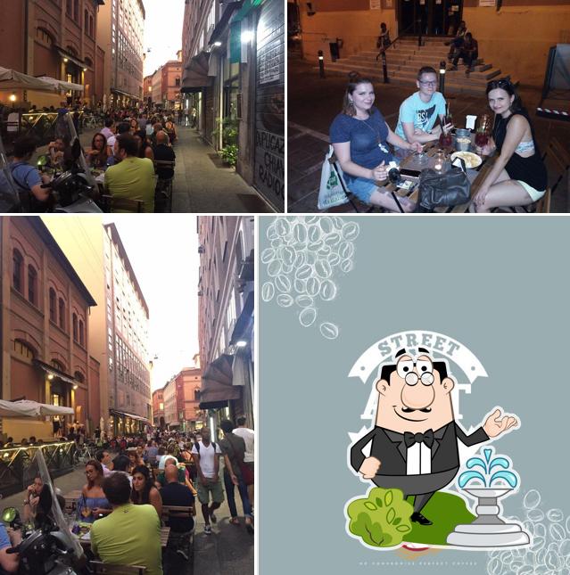 Gli esterni di Street Art Coffee