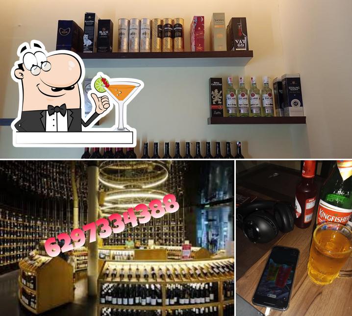 Order a drink from the menu
