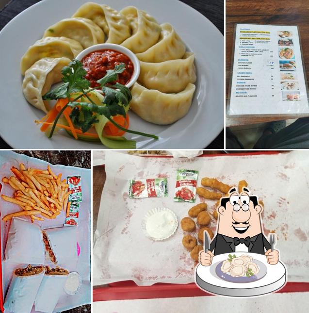 Dumplings at Alina wraps