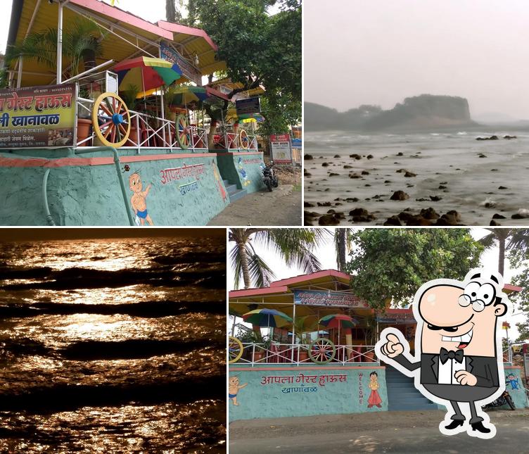 Check out how Apli Khanwal, Apla Guest House looks outside