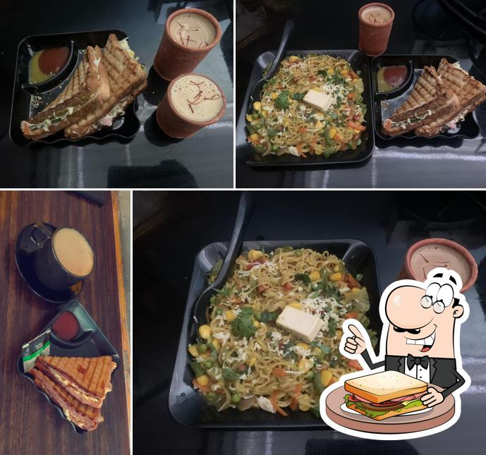 Grilled cheese sandwich at Chaaing
