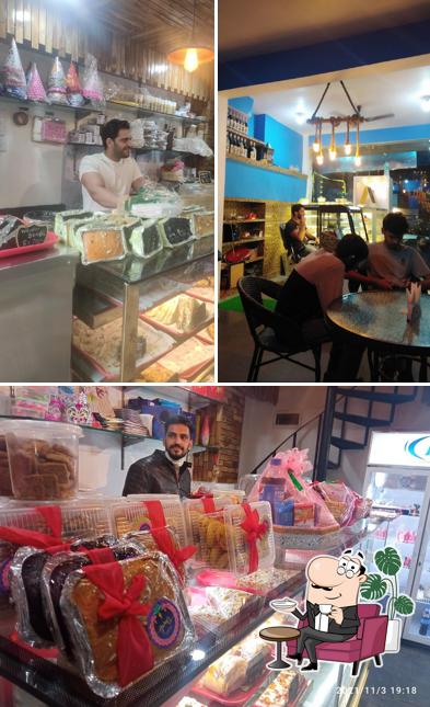 The interior of Eddie Bakers