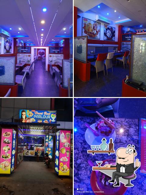 The interior of Heart beat parlour