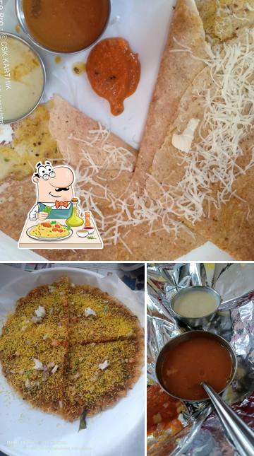 Meals at Murugan Dosa Center