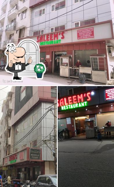 You can get some fresh air outside SALEEM'S RESTAURANT