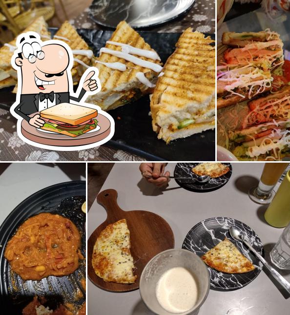 Grilled cheese sandwich at Shaukeens Restaurant and cafe