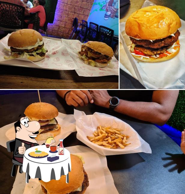 Signature Art Café offers a range of options for burger lovers