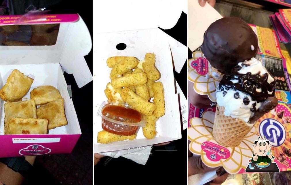 Food at Softy Corner