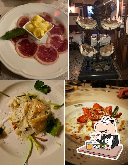 Platti al Trattoria Alla Vedova