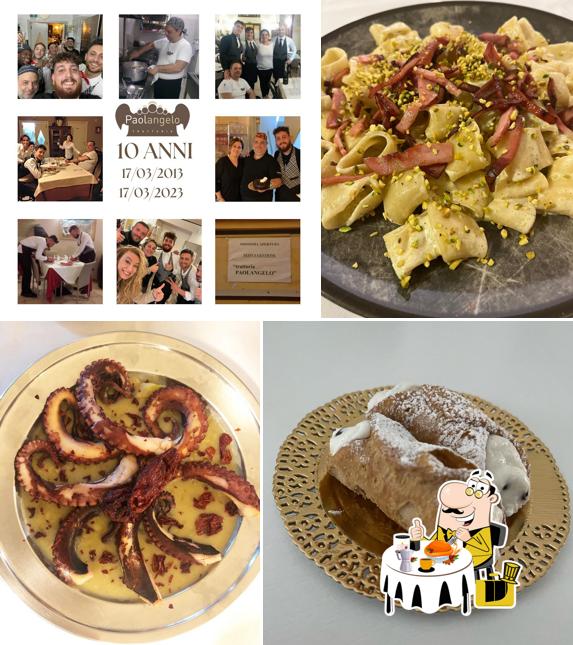 Cibo al Trattoria Paolangelo