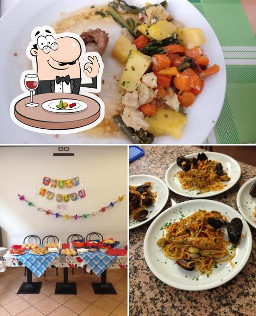 Platti al Trattoria Le Sorelle