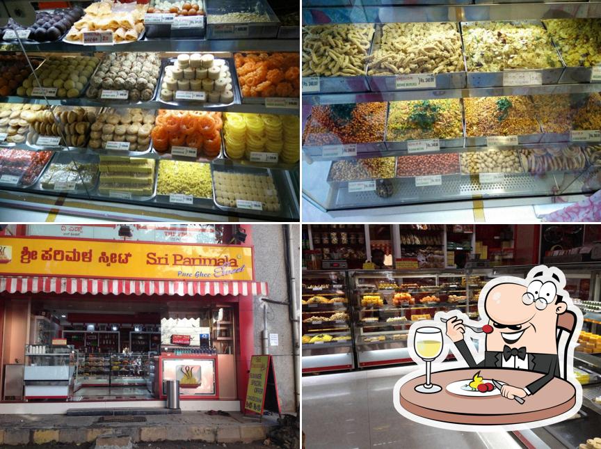 Food at Parimala sweets