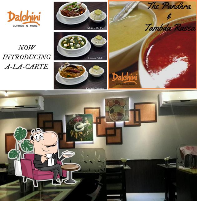 The interior of Dalchini