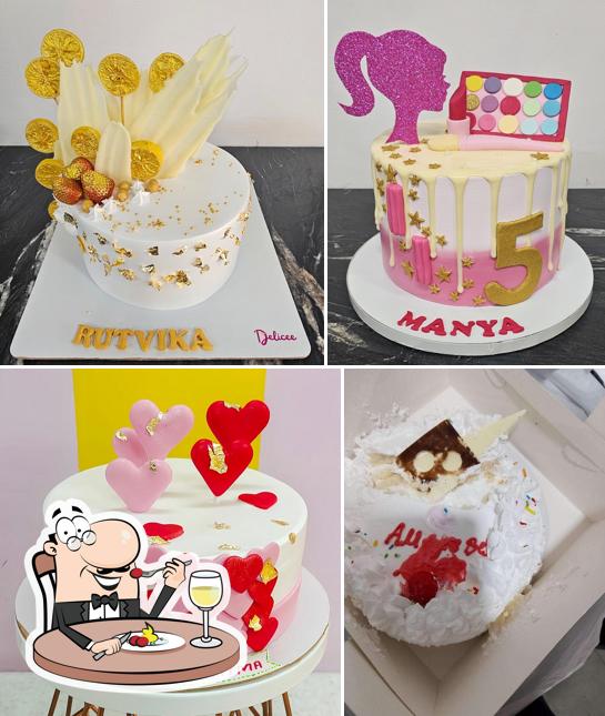 Food at Delicee Best party hall & Cafe Family Restaurant Cake shop Bakery Coffee shop Bhiwadi
