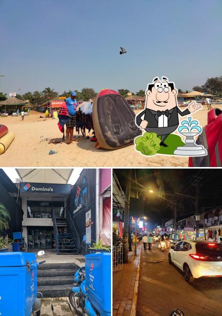 Check out how Domino's Pizza Baga, Goa looks outside