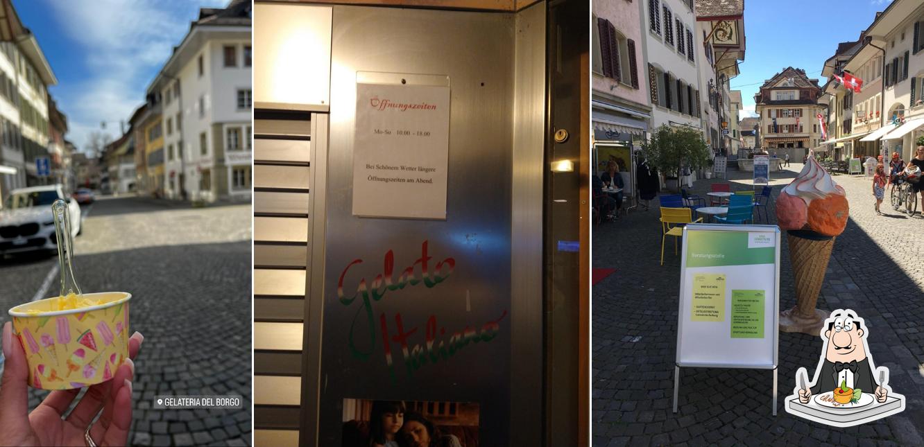 Cibo al Gelateria del Borgo