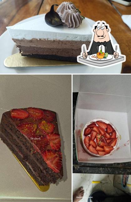 Food at La Farine patisserie and cafe