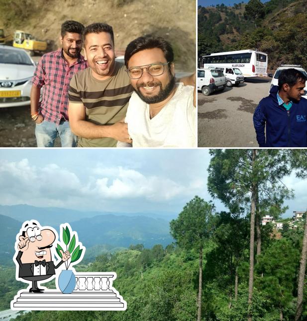 The exterior of Anshul Dhaba