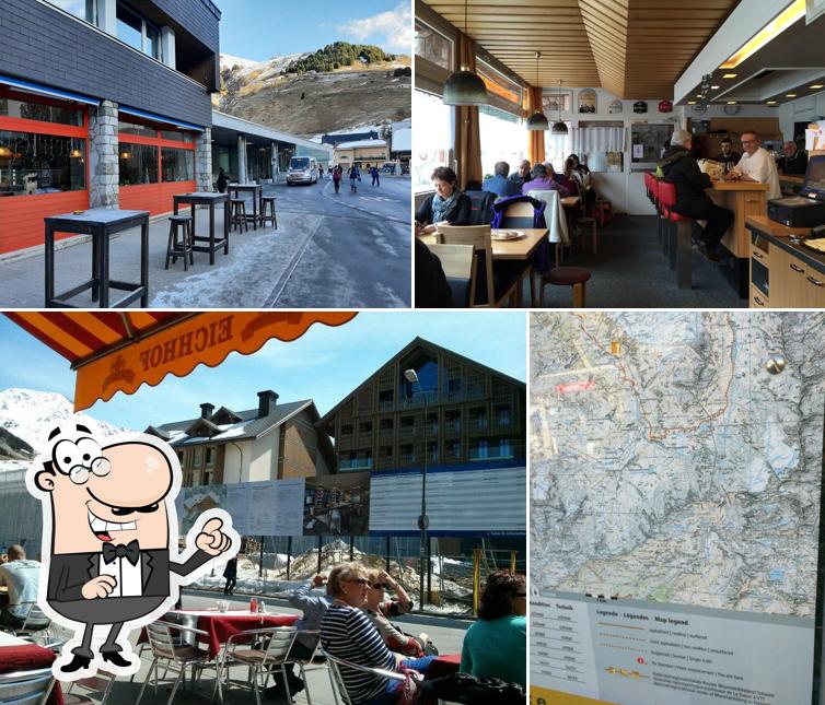 Gli esterni di Bahnhofbuffet Andermatt