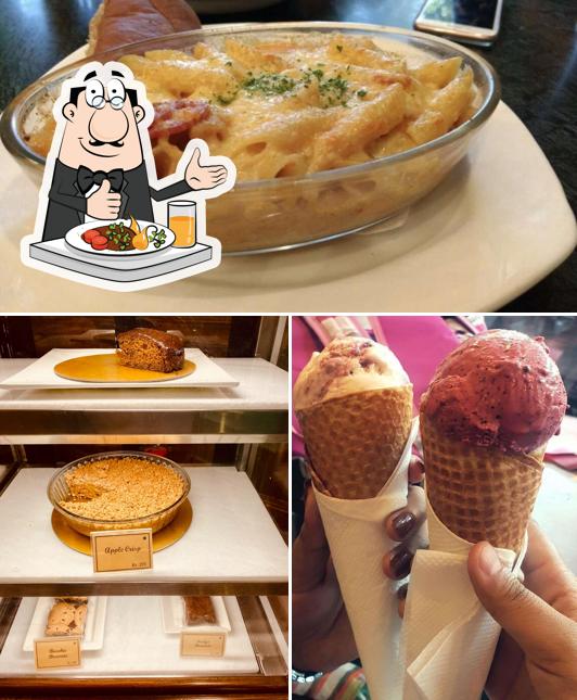 Food at The Big Chill Creamery