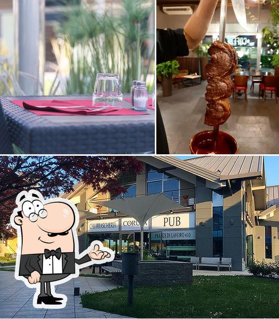 La interni e esterno del ristorante