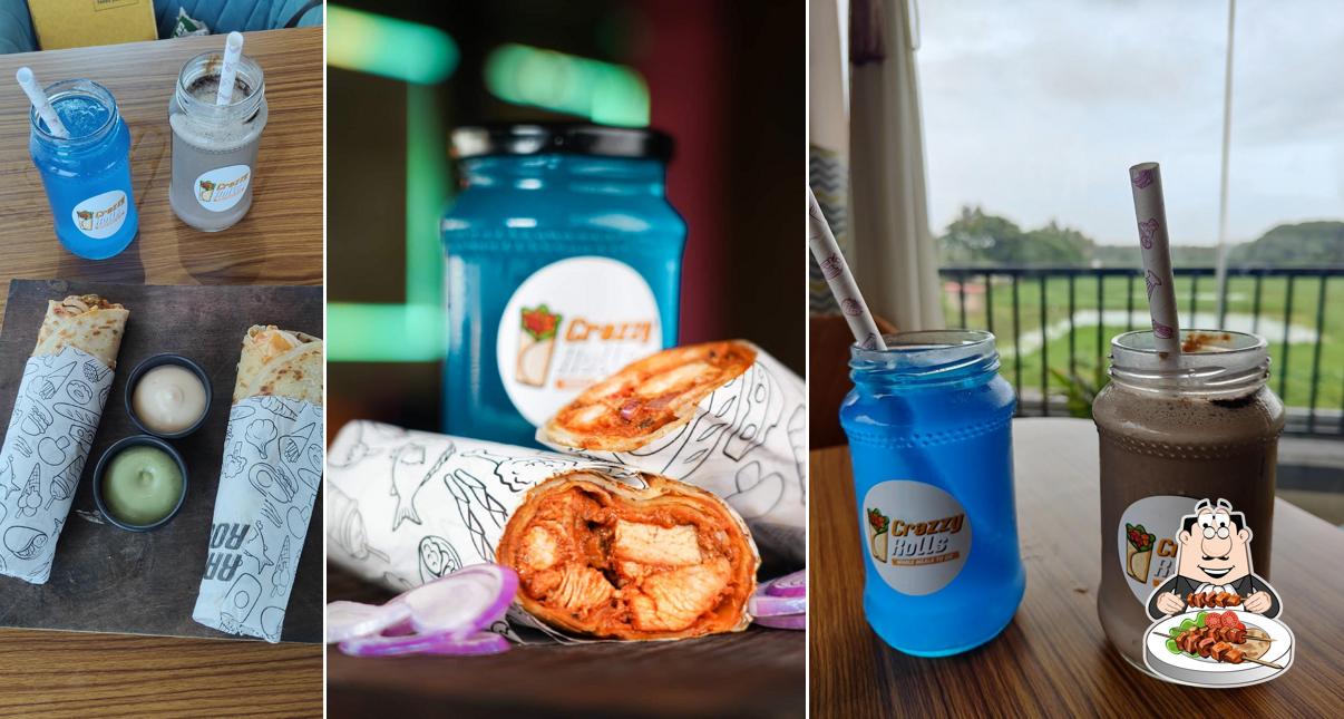 Meals at Crazzy Rolls