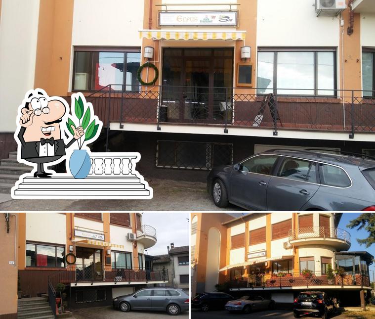L'extérieur de El Fus Ristorante griglieria a vista Pizzeria