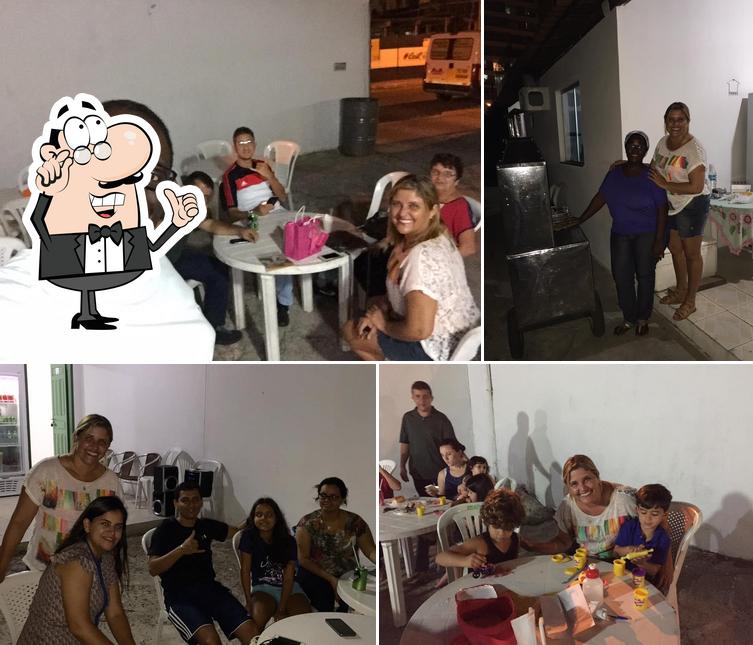 O interior do Espetinho do Alf